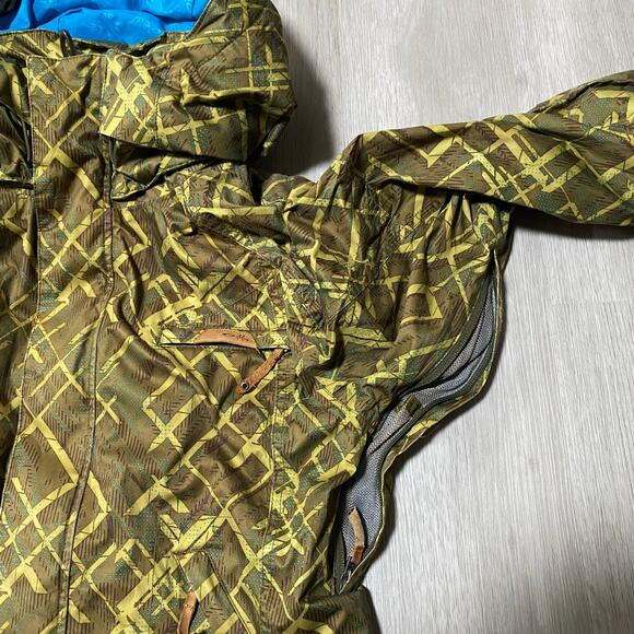 Oakley Women’s Green Hooded Insulated Ski Snowboard Regular Fit Jacket Medium - Picture 5 of 10